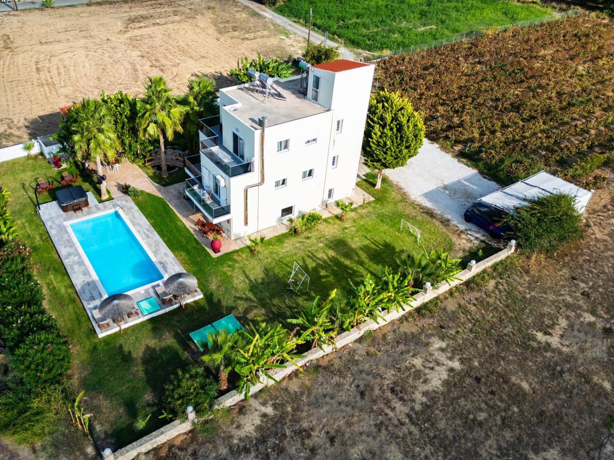 Martimi Apartments - 200M From Drapanias Beach - Pool - Hot Tub - Sauna - Bbq Kíssamos Exterior foto