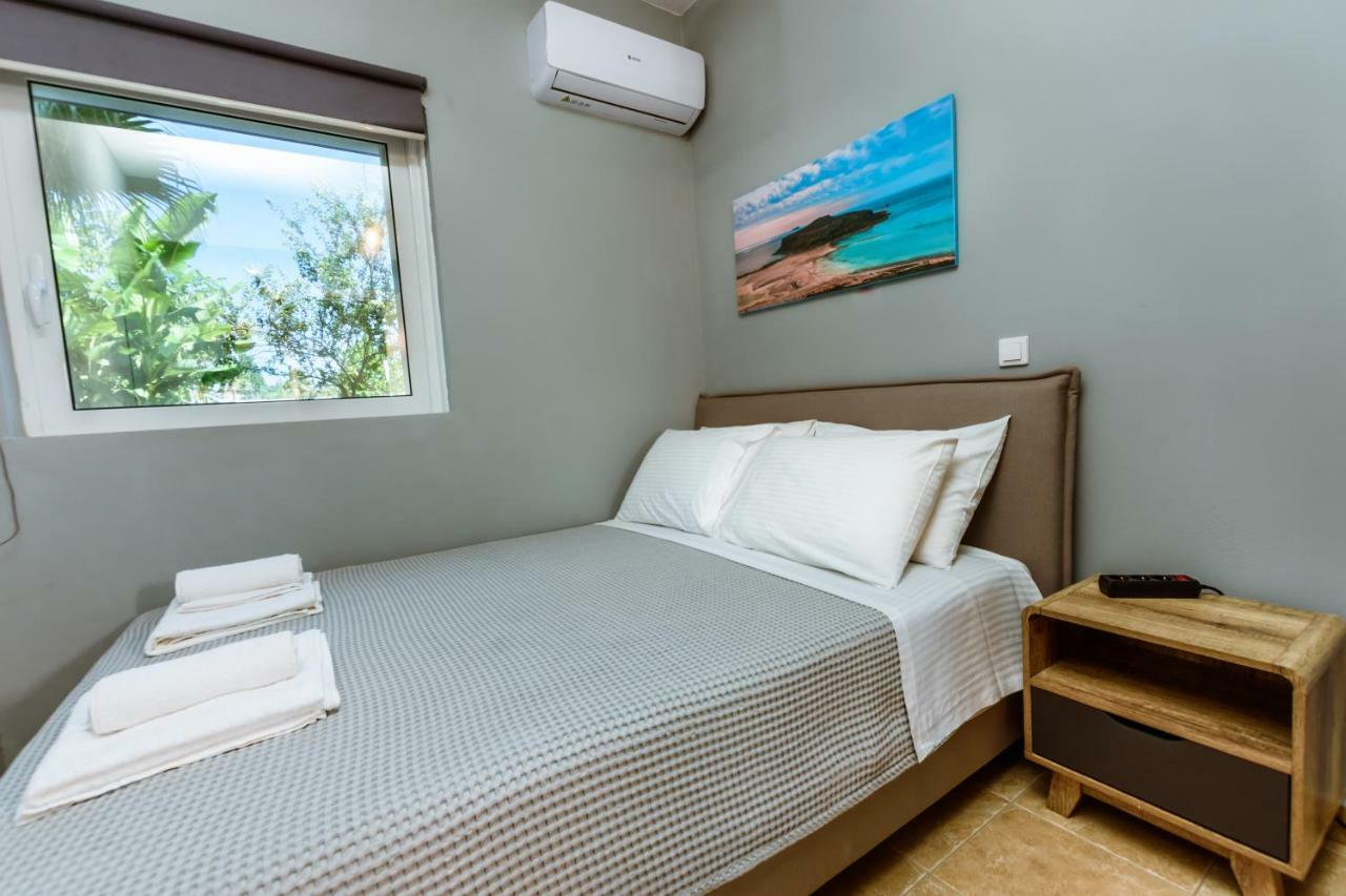 Martimi Apartments - 200M From Drapanias Beach - Pool - Hot Tub - Sauna - Bbq Kíssamos Exterior foto